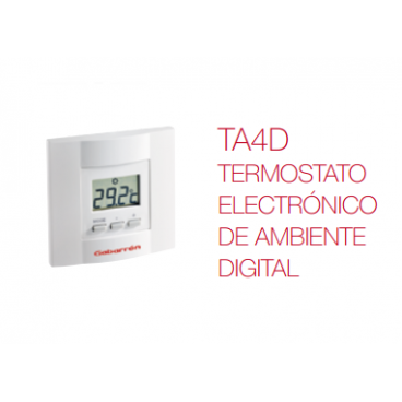 TA4d Termostato electrónico de ambiente digital Elnur Gabarrón