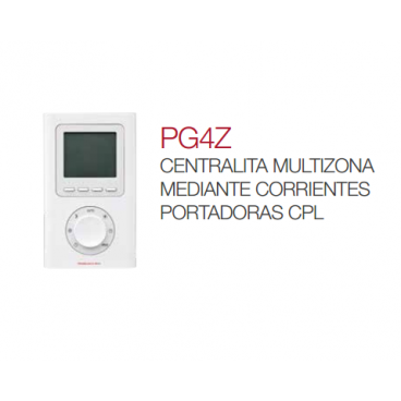 PG4Z Centralita multizona mediante corrientes portadoras CPL Elnur Gabarrón