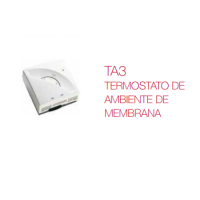 TA3 Termostato de ambiente de membrana Elnur Gabarrón