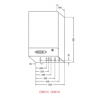 CMX15 Calderas digitales modulantes, calefacción y agua caliente sanitaria