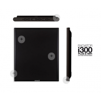 i300 negro. Emisor térmico Newatt de bajo consumo 300 w