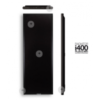 i400 negro. Emisor térmico Newatt de bajo consumo 400 w