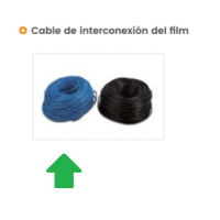 azul cable de doble aislamiento