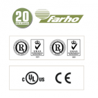 330 w Xana Plus Emisor térmico de bajo consumo Farho 3 elementos