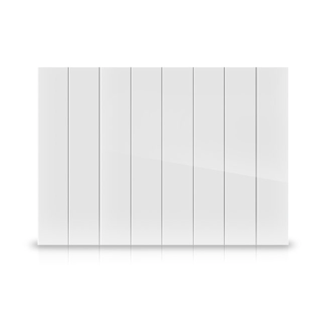 1000w AVA B Radiador el&eacute;ctrico cer&aacute;mico HJM de perfil bajo 8425120012412