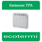 Ecotermi PDP4 - Emisor térmico de fluido, 600 W