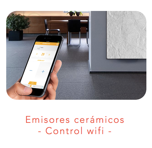 Emisores cerámicos con control wifi 1.