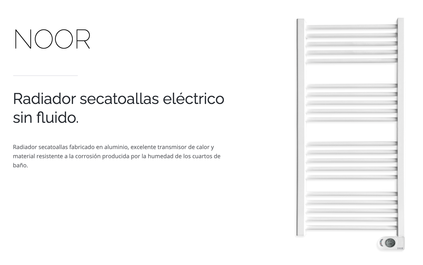 HJM Emisor Térmico Bajo Consumo AMS 500, Calor Rápido, Programación 24/7,  Funciones de Ahorro, Turbo