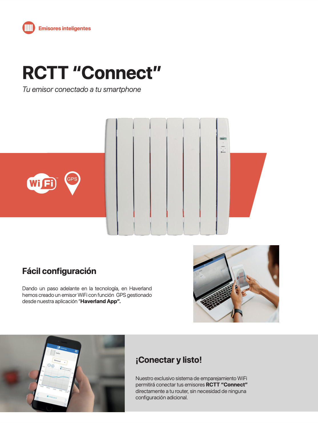 Radiadores eléctricos conectados: Modelos para controlar desde el móvil